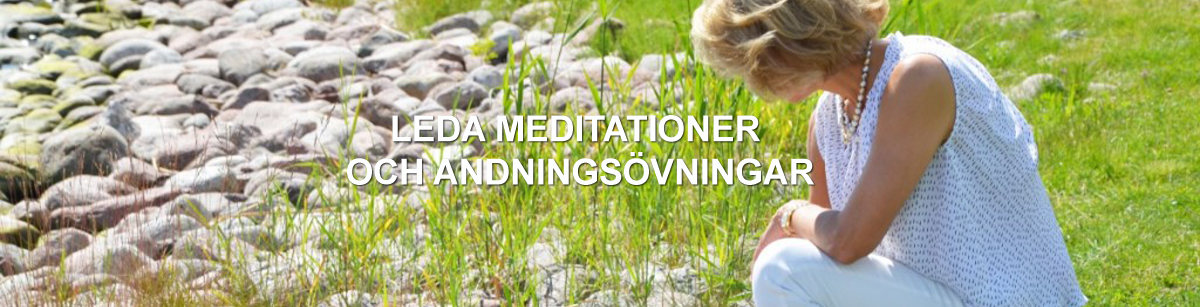 Leda meditationer och andningsövningar